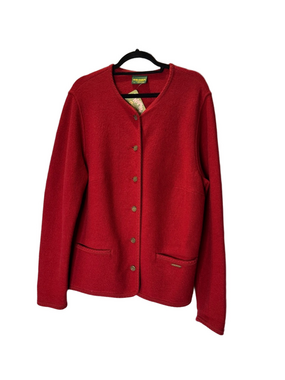 Geiger Women's classic Wool Button Down Jacket Blazer